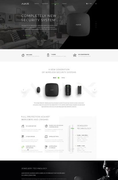 Illustration for Ajax Woocommerce webstore site preview